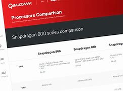 Image result for Snapdragon Comparison Chart