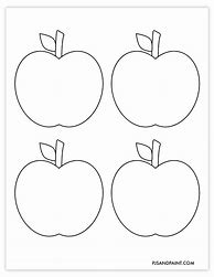 Image result for Apple Cut Out Printable