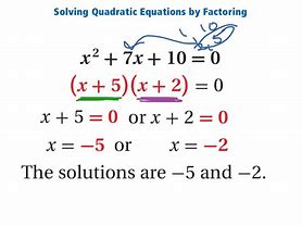 Image result for Example of Not Quadratic Equation