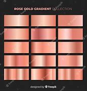 Image result for Rose Gold Color Number