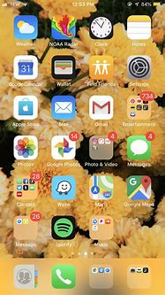 Image result for iPhone Home Screen Fuzzy