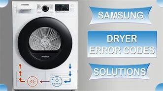 Image result for Samsung Dryer Error Codes
