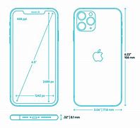 Image result for iPhone 11 Dimensions Drawing