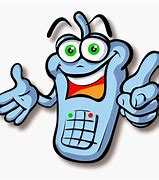 Image result for Cell Phone Cartoon