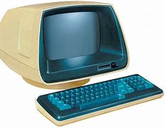 Image result for The Side of an Old Cartoon Computer