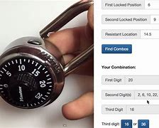 Image result for Unlocking a Master Combination Lock