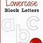 Image result for The Measured Mom Block Letter A