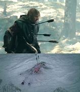 Image result for Sean Bean Lord of the Rings Death