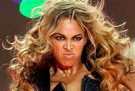 Image result for Beyoncé Super Bowl Face
