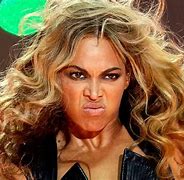 Image result for Beyonce Super Bowl Face