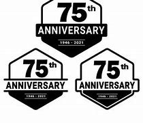 Image result for 75th Anniversary Logo and Cloth Design