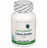 Image result for Lithium Orotate GHC