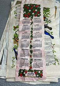 Image result for Vintage Cloth Calendars