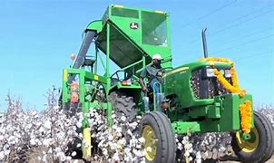 Image result for Cotton Harvesting Machine