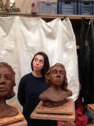 Image result for Clay Portrait in Progress