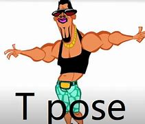 Image result for PO T-Pose Meme