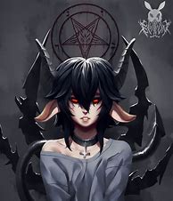 Image result for Anime Demon Boy and Girl