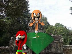 Image result for Treasure Hunter Knuckles and Tikal