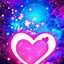 Image result for Galaxy Heart Drawing