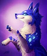 Image result for Blue Wolf Fan Art