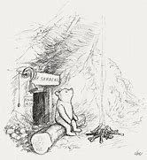 Image result for Winnie the Pooh Book Black and White