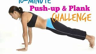 Image result for Plank Situp Push-Up Challenge