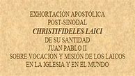 Image result for christifideles_laici