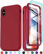 Image result for iPhone X Case with Front Camera Cover