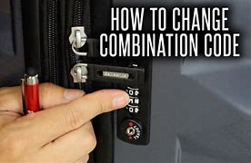 Image result for How to Unlock Suitcase Combination Lock