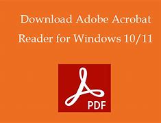 Image result for Adobe PDF Reader for Windows 10