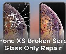 Image result for iPhone XS Max Cracked Screen