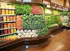 Image result for Supermarket Store Produce Displays