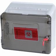 Image result for Sharps Container Holders for Mobile Cart