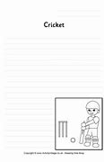 Image result for Cricket Writing Kids