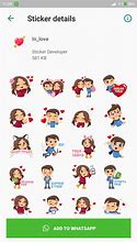 Image result for Lovey Whats App Stickers
