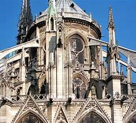 Image result for Notre Dame Flying Buttresses