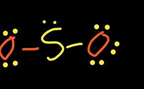 Image result for SO2 Lewis Structure Octet Rule