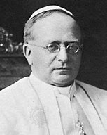 Image result for Pope Pius XI