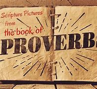 Image result for Bible Book of Proverbs