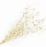 Image result for Transparent Irregular Confetti Gold