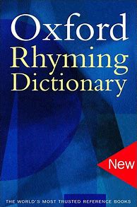 Image result for Oxford First Rhyming Dictionary