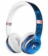 Image result for Silver and Blue Beats Solo 3