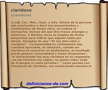 Image result for claridoso