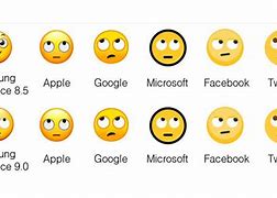 Image result for iPhone Emojis Compared to Samsung