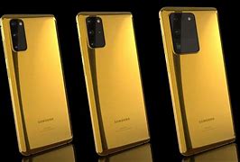 Image result for Samsung S20 Gold