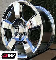 Image result for Chevy 20 Inch Chrome Rims