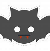 Image result for Bat Mask Template