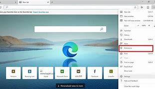 Image result for New Tab Extension Microsoft Edge