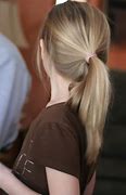 Image result for Girl with Blonde Hair Ponytail