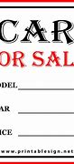 Image result for Car Sale Sign Template Free